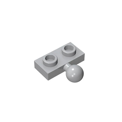 Plate, Modified 1 x 2 with Tow Ball on Side | Gobricks Building Block