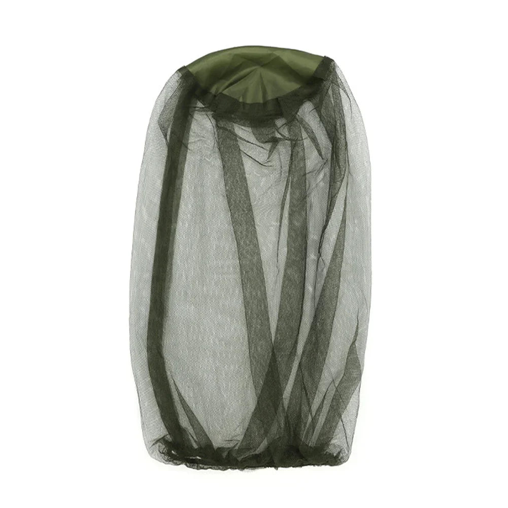 Fishing Mosquito Head Net | Bug Mesh Face Protector for Camping