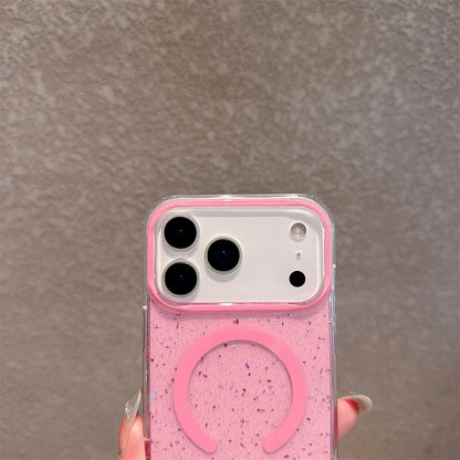 Jelly Glitter For Magsafe Wireless Charging Case For iPhone