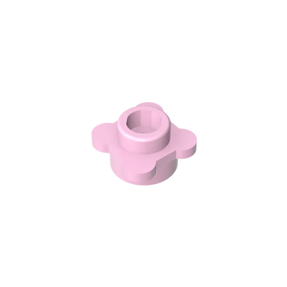 Gobricks GDS-839 Plate Round 1x1 with Flower Edge | Compatible with Lego 33291 28573