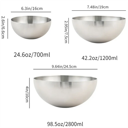 Multi Functional Stainless Steel Vegetable Bowl, Egg Mixing Bowl, Drain Basket, Soup Basin, Kitchen Cooking And Storage Tool