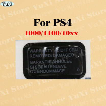 Console Seal Warranty Sticker Kit for PS4 Pro, PS4 Slim, PS5, PS3 | Game Console Label & Barcode Replacement Set