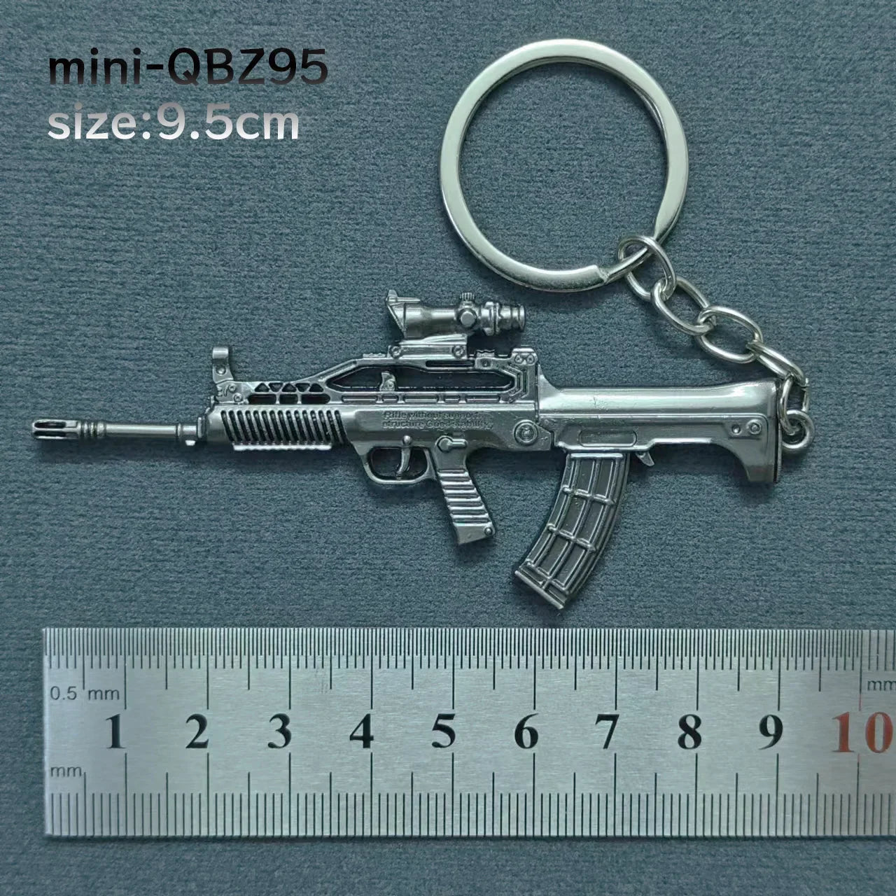 Mini Keychain Pendant 98k Alloy Gun Model | PUBG Battlefield Gift for Men