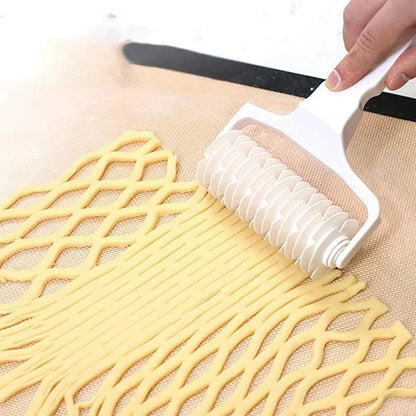 Lattice Pizza Cutter Wheel | Pastry Roller for Wellington and Baking