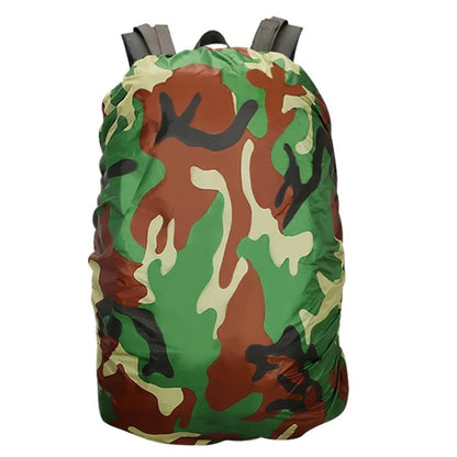 VULPO Waterproof Backpack Rain Cover | Lightweight Hiking Raincoat for 15-25L Bags