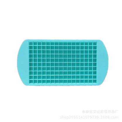 160 Square Silicone Ice Cube Tray | BPA-Free Flexible Mold for Drinks and Desserts
