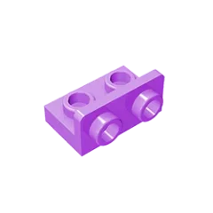 Gobricks GDS-643 Bracket 1 x 2 - 1 x 2 Inverted | Compatible Building Block for Lego 99780