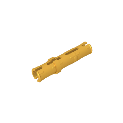 Gobricks GDS-888 Technical Pin 3L with Friction Ridges | Compatible with Lego 6558