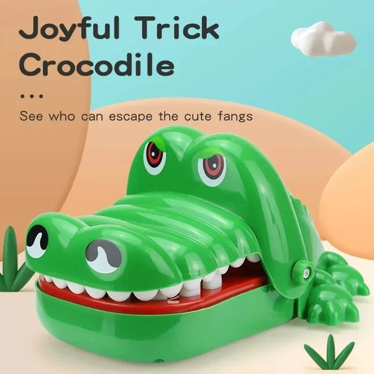 Bite Finger Crocodile Pinch Toy | Classic Family Game for Stress Relief and Party Fun