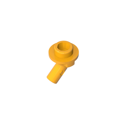 Gobricks GDS-2192 Bar, Angled with Stud on End | Compatible with Lego 65578 Technical Building Block