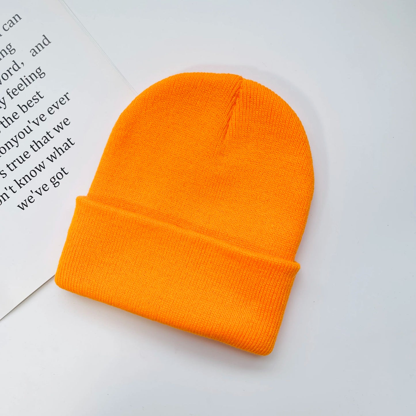 MLFO Colorful Knit Beanie with Ear Flaps | Unisex Winter Hat