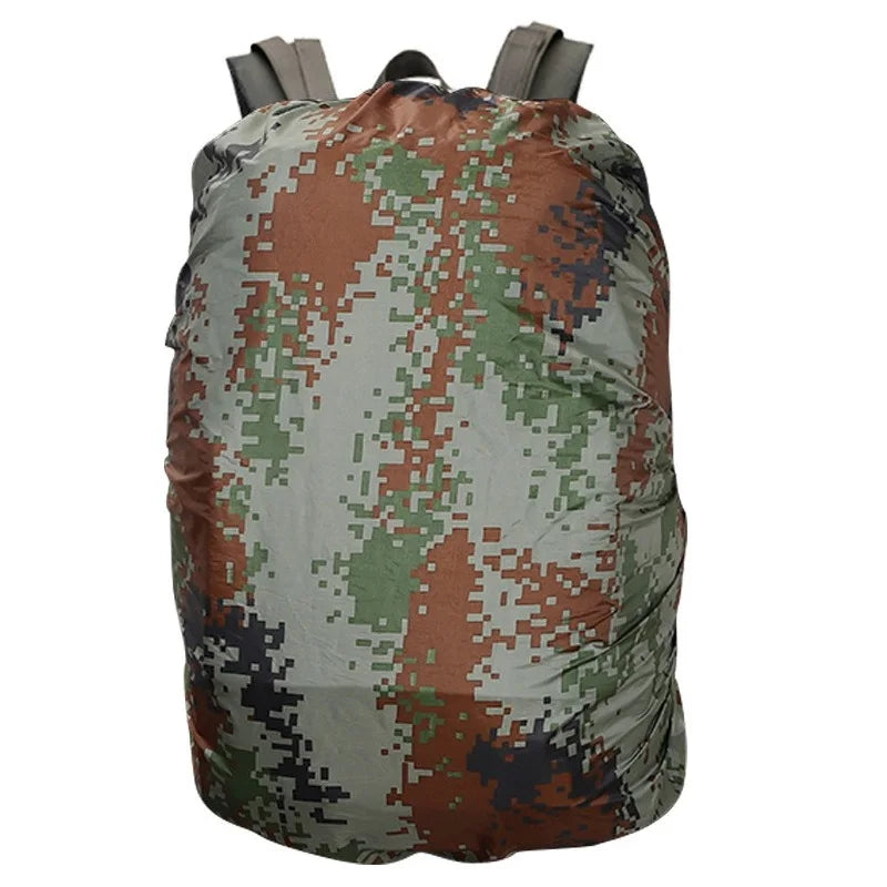 VULPO Waterproof Backpack Rain Cover | Lightweight Hiking Raincoat for 15-25L Bags