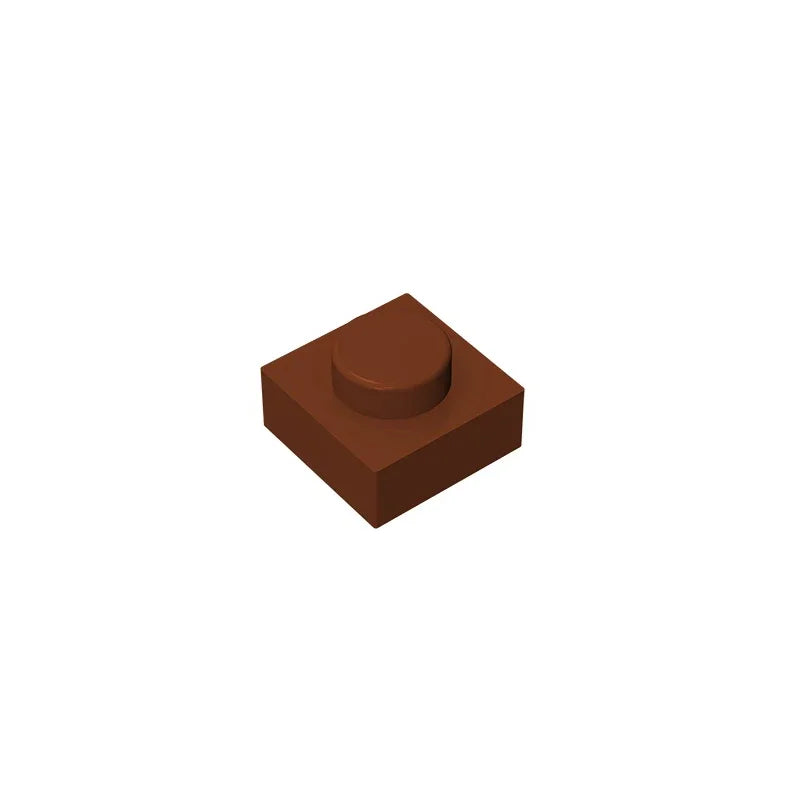 Gobricks GDS-501 Plate 1 x 1 | Compatible Building Block for Creative Builds