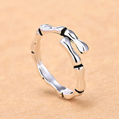 925 Sterling Silver Zircon Adjustable Ring | Women's Cocktail Jewelry