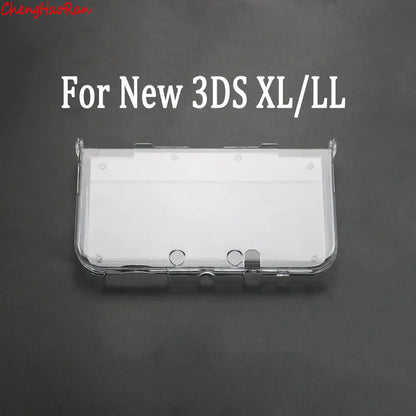 1 Piece Clear Hard Shell Protective Case for Nintendo 3DS XL, NDSL, PSP, GBA SP | Multi-Console Crystal Cover