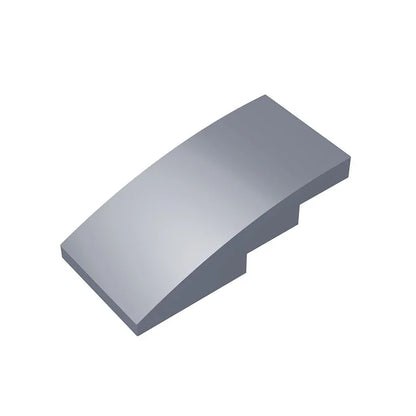 Slope, Curved 4 x 2 Building Block (Gobricks GDS-660) | Compatible with Lego 93606 Parts for DIY