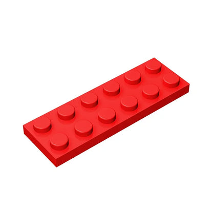 Plate 2 x 6 Building Block | Compatible Building Brick for DIY Creations