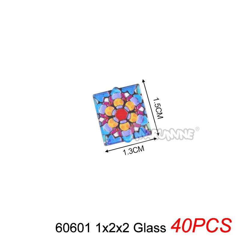 Marumine Window and Door Building Blocks | Compatible City House Parts Set