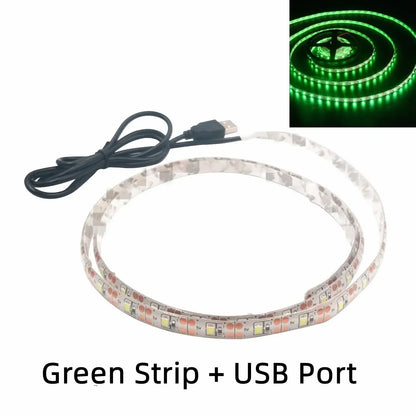 5V USB LED Strip Lights | Flexible Home TV Background Lighting