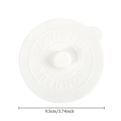 Universal Silicone Cup Cover with Handle | Sealing Lid for Coffee and Milk Cups