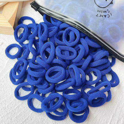 20/50-Pack Kids Elastic Hair Bands, Colorful Girls Scrunchies & Baby Hair Ties