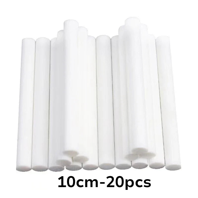 Filter Cotton Sticks for Humidifier | Replacement Wicks for USB Diffusers