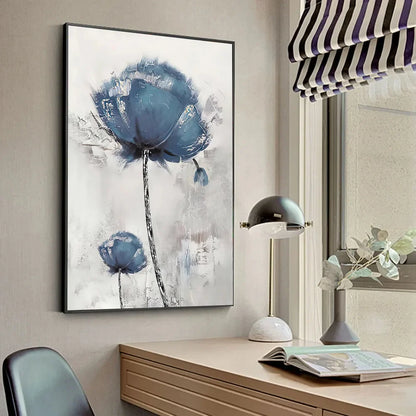 Scandinavian Golden Style Flower Nordic Art Poster Canvas Painting Wall Poster