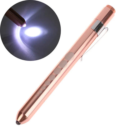 LED Medical Penlight with Pupil Gauge | Reusable Pocket Flashlight for Nurses and Doctors
