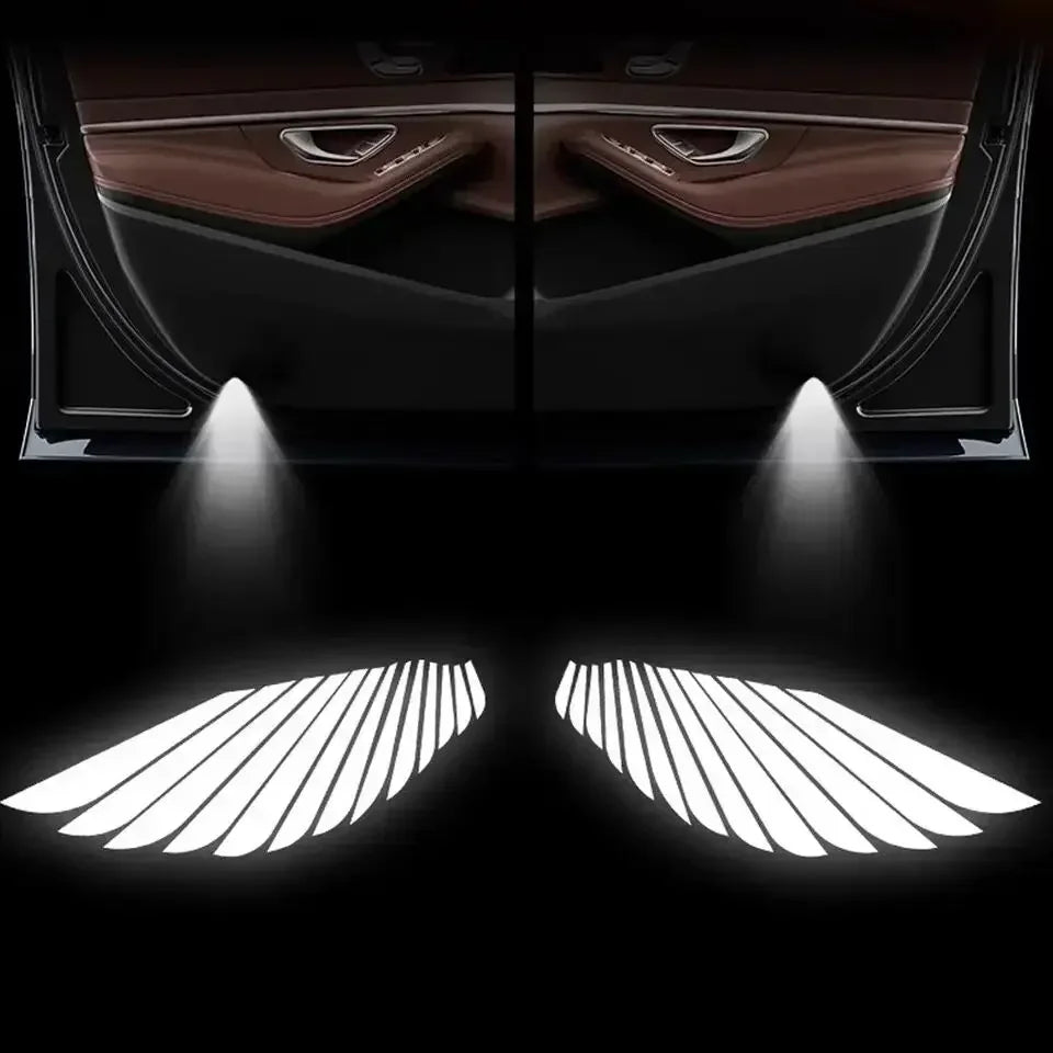 Led Car Door Welcome Light Logo Projector for Nissan Patrol 2010-2021 Ghost Shadow Atmosphere Lamps Auto Accessories
