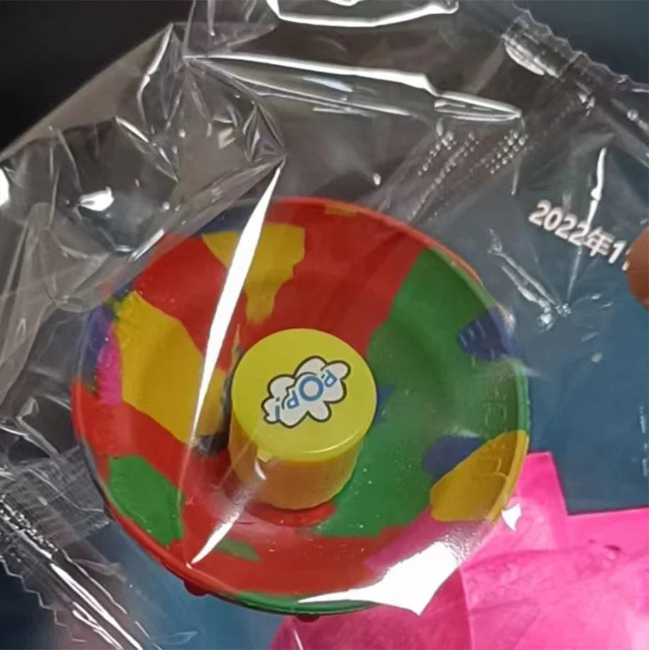 Camouflage Bounce Rubber Popping Ball | Kids Outdoor Fidget Toy