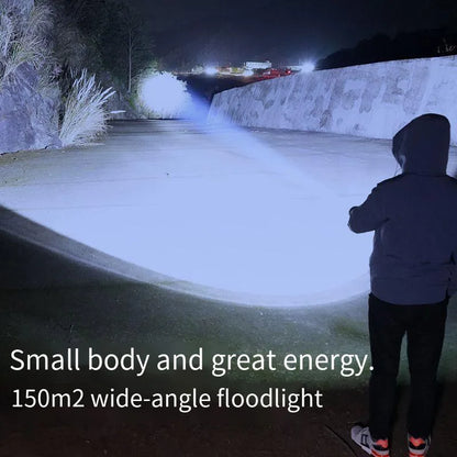 Ultra Bright Mini Torch 3LED Tactical Flashlight | USB Rechargeable Outdoor Light