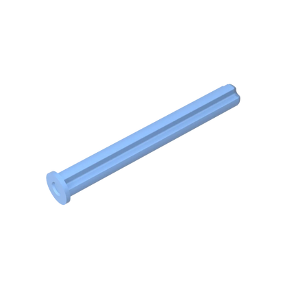 Gobricks GDS-908 Plate 2 x 4 Technical, Axle 5 with Stop | Building Block for MOC and DIY