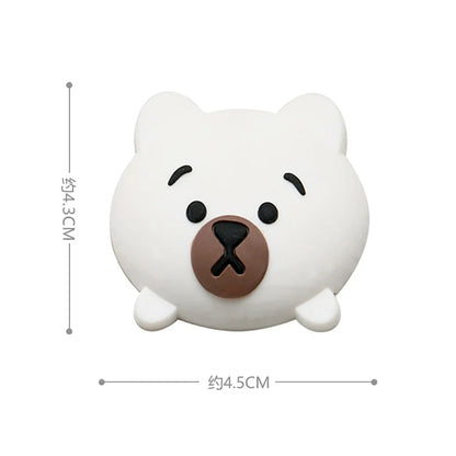 Mute Door Stopper Wall Protector Sticker | Silent Shock Absorber Pad