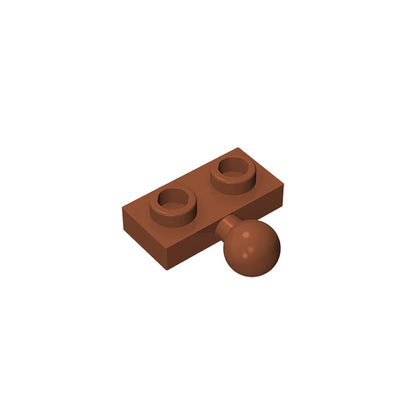 Plate, Modified 1 x 2 with Tow Ball on Side | Gobricks Building Block