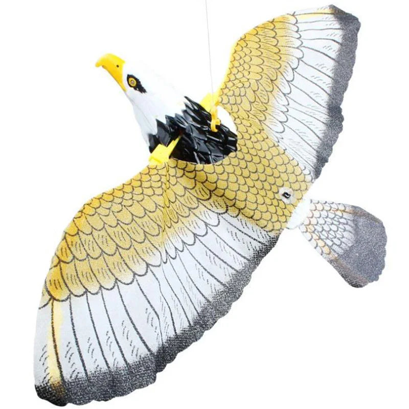 Luminous Hanging Eagle Bird Repellent with Music | Eco-Friendly Flying Bird Scarer for Garden Safety