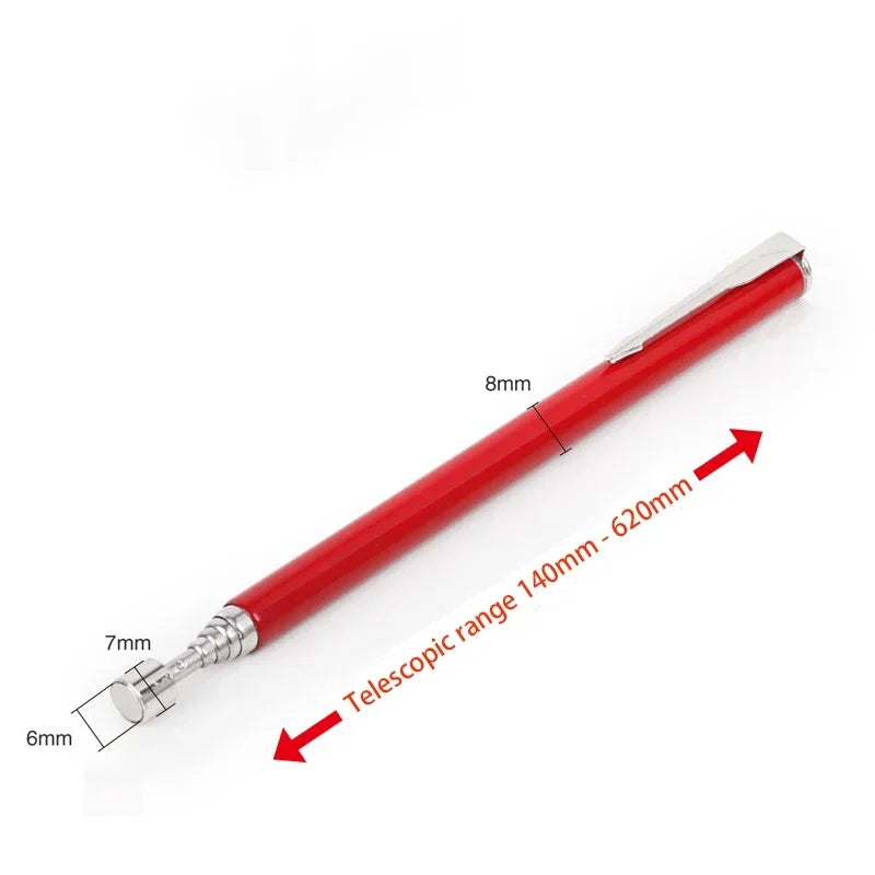 Telescopic Magnetic Pickup Tool | Extendable Magnet Rod for Dropped Screws and Bolts