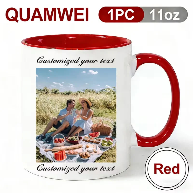 Customizable Photo Mug | Personalized Gift for Valentine's Day