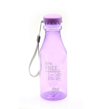 480ml Plastic Cute Yogurt Water Bottle | Yakult Shape Kawaii Milk Carton Shaker