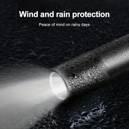 Mini LED Flashlight Q5 Zoom | 400LM Rechargeable Waterproof Torch