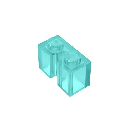 Gobricks GDS-798 Brick 1x2 with Groove | Compatible Building Block for DIY Sets