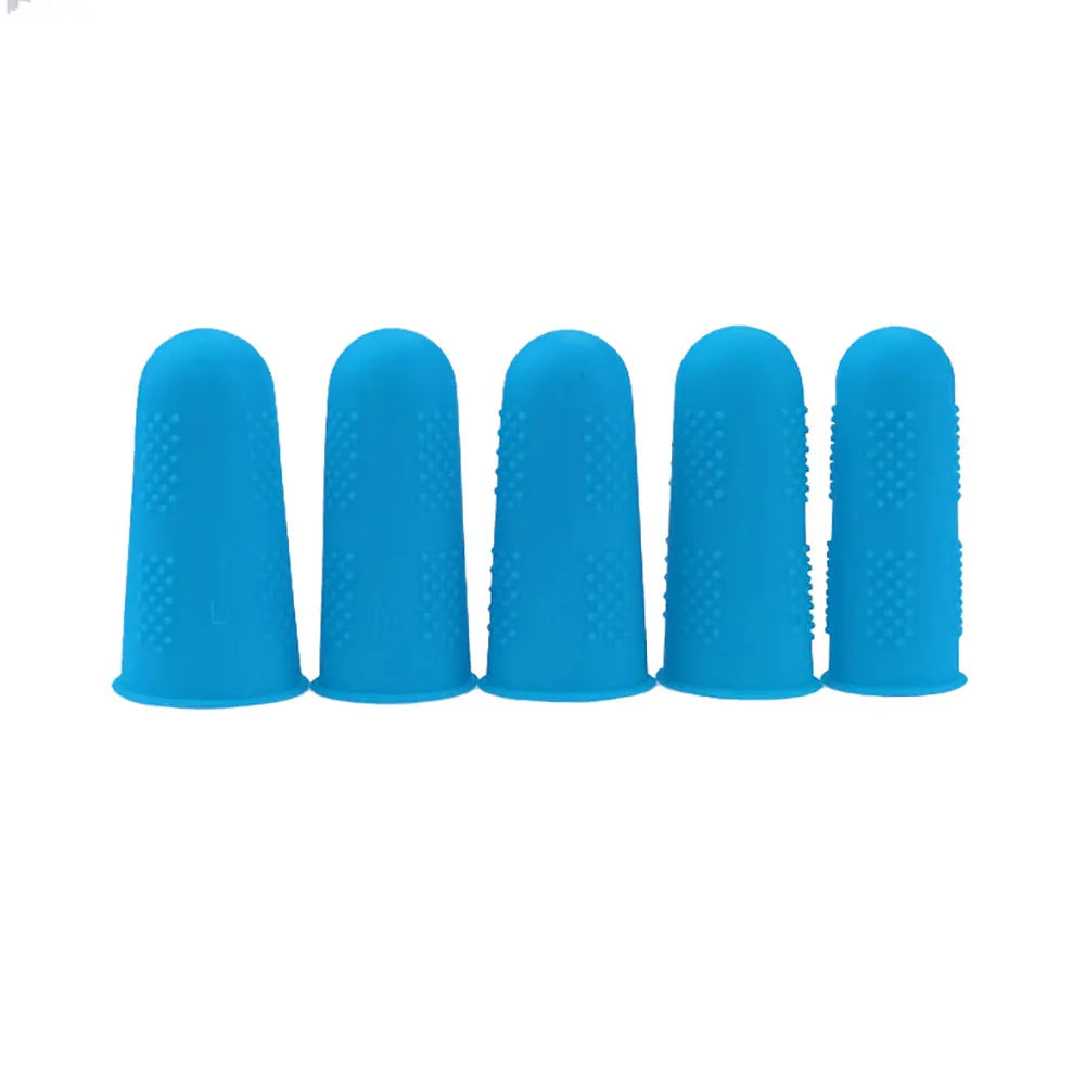 Silicone Finger Protector with Thumb Knife | Kitchen Safety Gadget Set