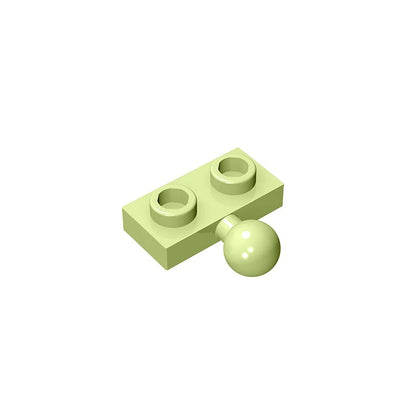 Plate, Modified 1 x 2 with Tow Ball on Side | Gobricks Building Block
