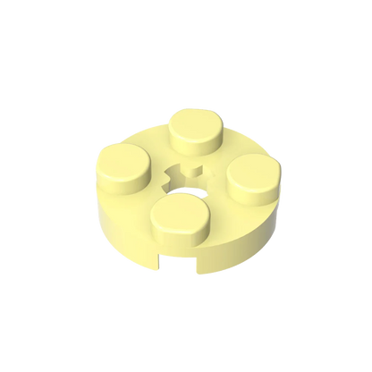 Gobricks GDS-609 PLATE 2X2 ROUND | Compatible Building Blocks for DIY Educational Models