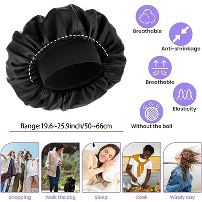 Satin Heatless Curling Rod Headband Set | No Heat Hair Curlers for Overnight Lazy Curls