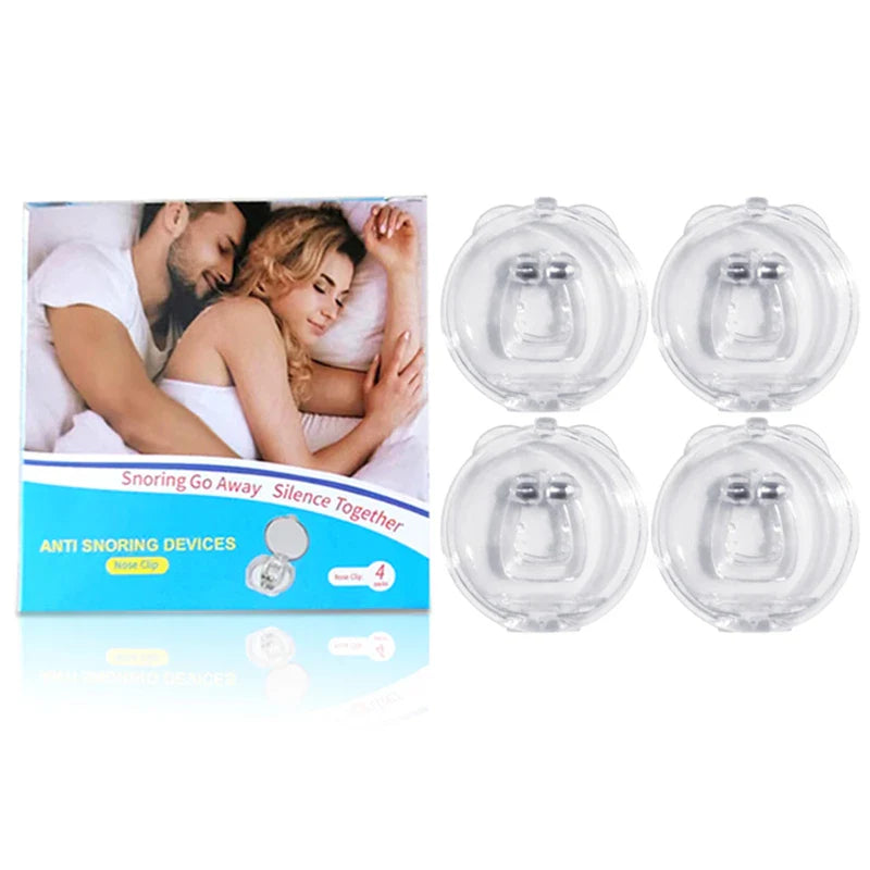 Anti Snore Nose Clip | Magnetic Sleep Aid for Quiet Nights