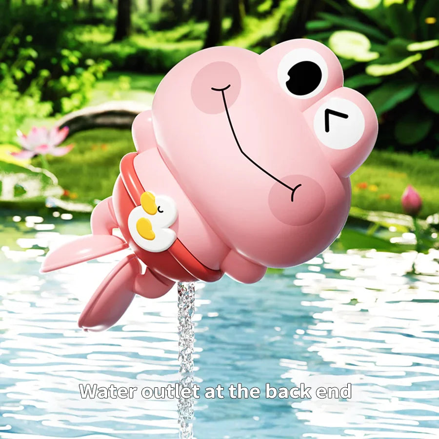 Clockwork Frog Bath Toy | Floating Swim Toy for Kids