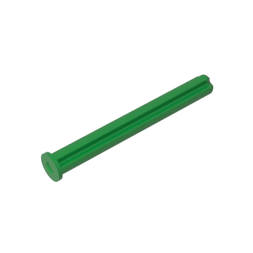 Gobricks GDS-908 Plate 2 x 4 Technical, Axle 5 with Stop | Building Block for MOC and DIY