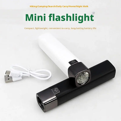 Super Bright LED Flashlight | USB Rechargeable 18650 Torch for Outdoor Use