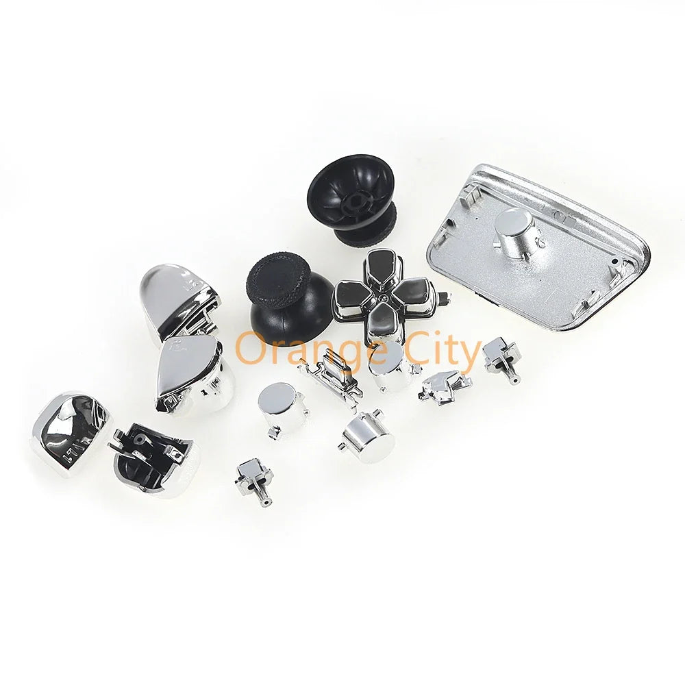 1Set Gamepad Full Set Buttons for PS5 3.0 V3.0 Electroplated Button Kit | Game Controller Accessories