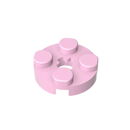 Gobricks GDS-609 PLATE 2X2 ROUND | Compatible Building Blocks for DIY Educational Models